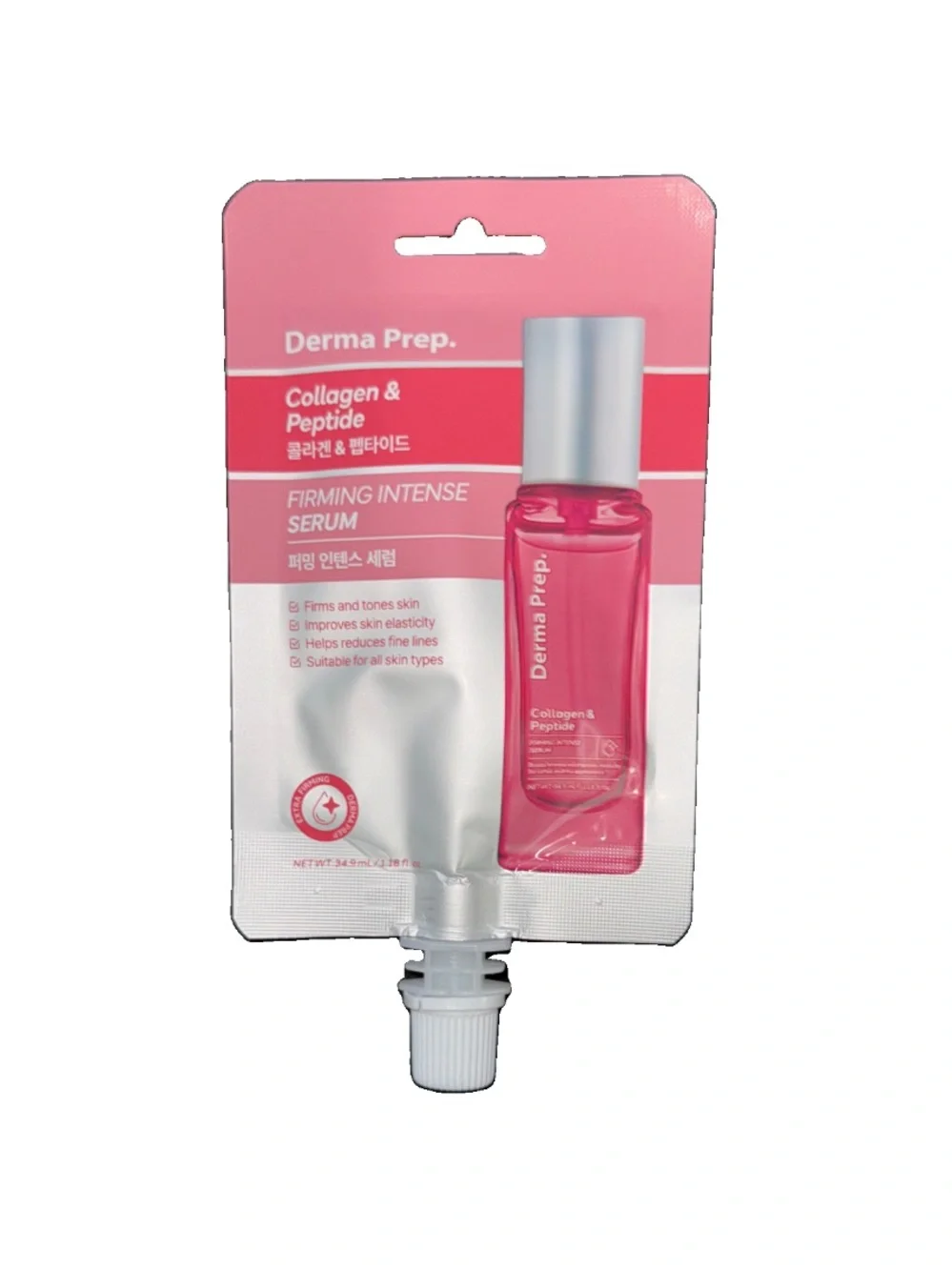 Derma Prep Hydrating & Firming Serum Duo Hyaluronic & Collagen 1.18oz 2pk